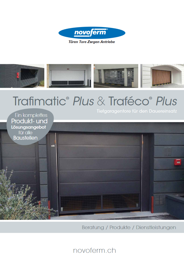 PDF Sammelgaragentore – Traféco® Plus – Trafimatic® Plus