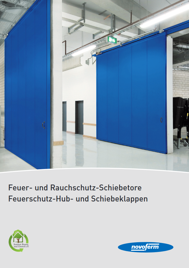 PDF Feuer- und Rauchschutz-Schiebetore